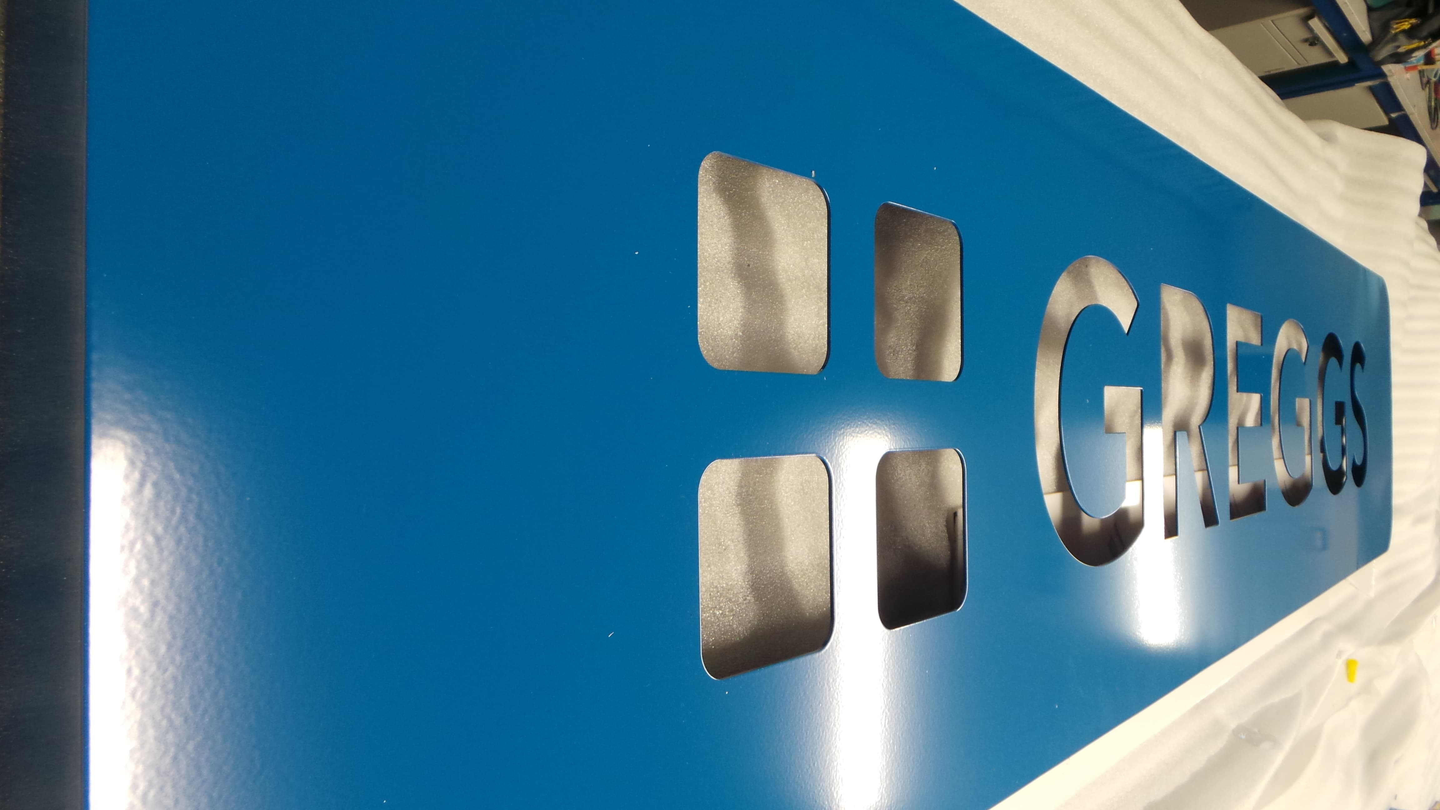 Greggs Tray Manufactured