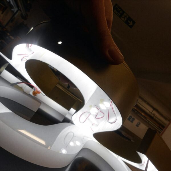 3D Built Up LED Lettering