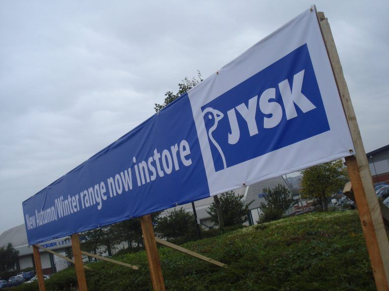 JYSK Digitally Printed PVC Banner