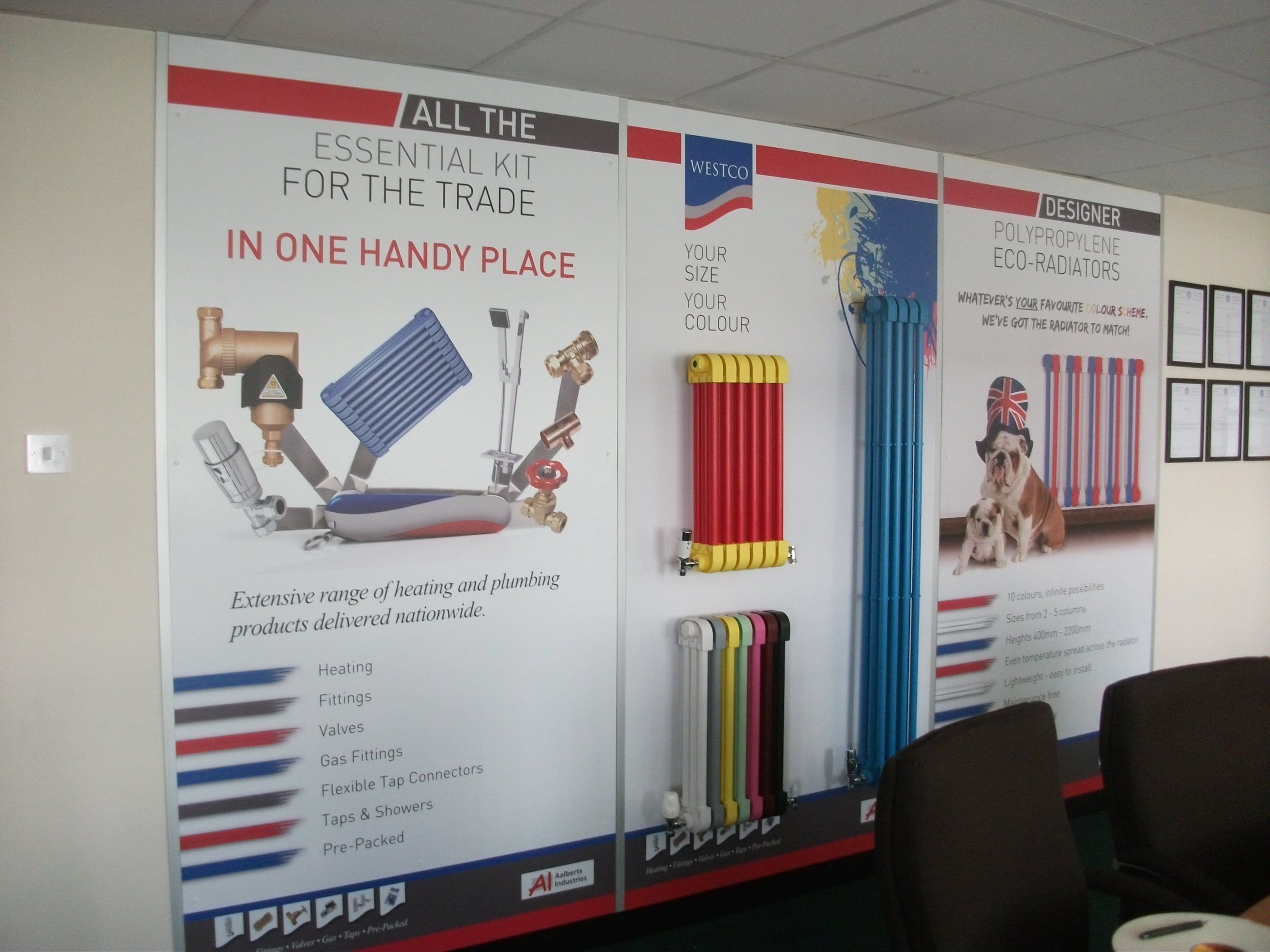 Large format Full Colour Printed Foamex Panels