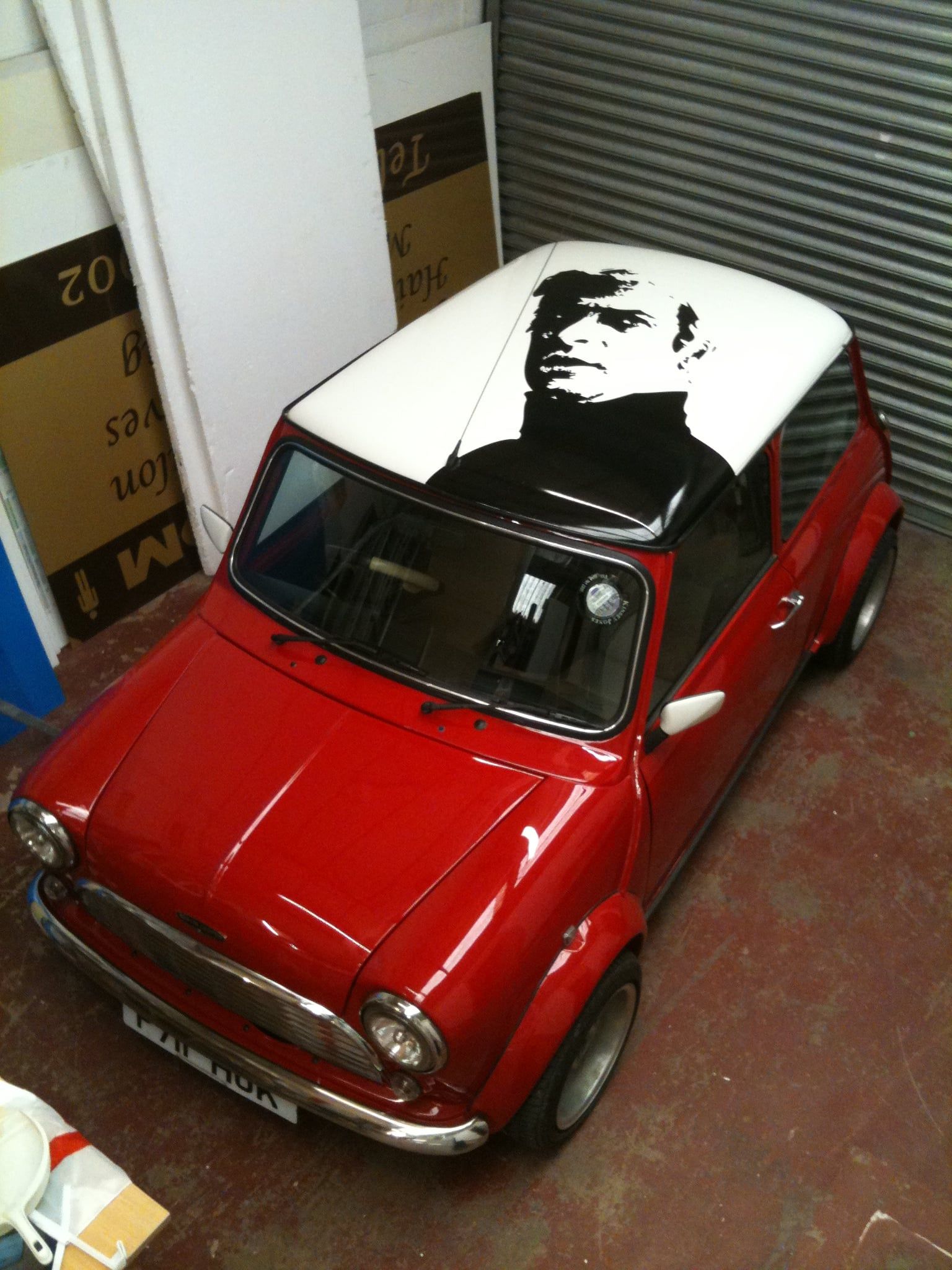 Mini Roof vehicle Graphic