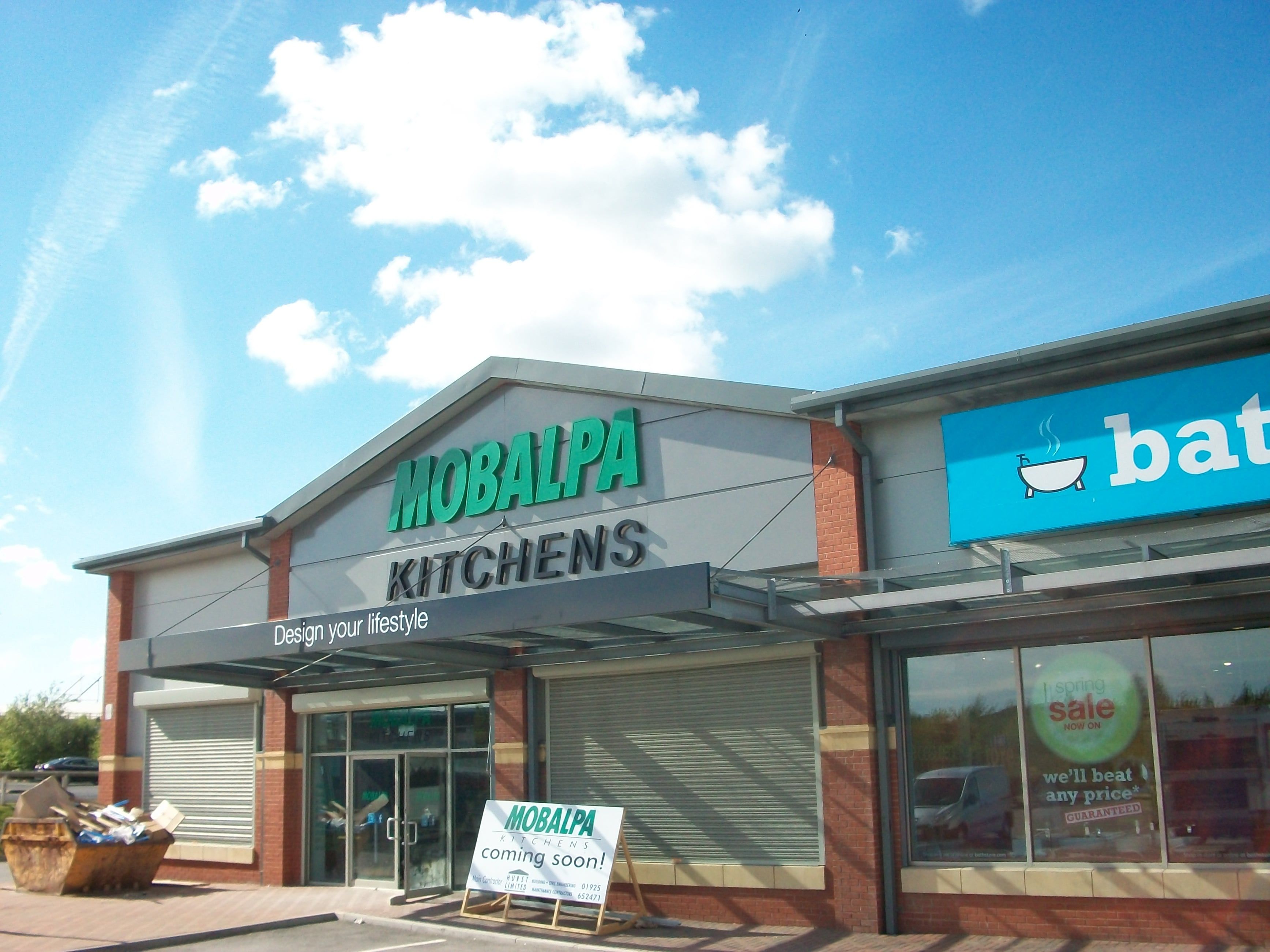 Mobalpa Built Up Letter fascia sign