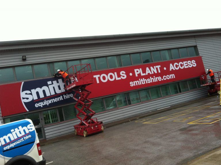 SMITHS FLEXFACE SIGNAGE