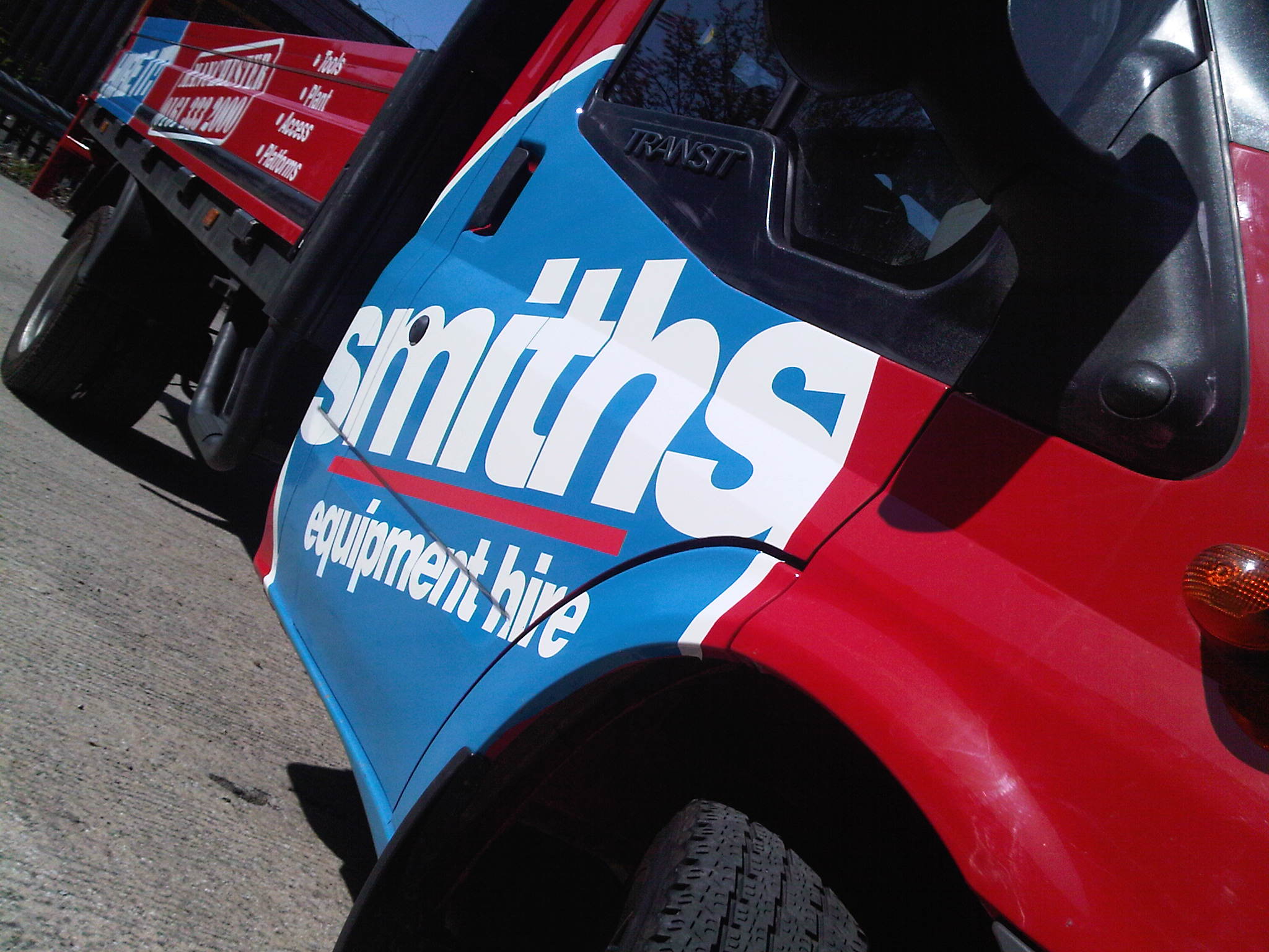 Smiths Partial Vehicle Wrap