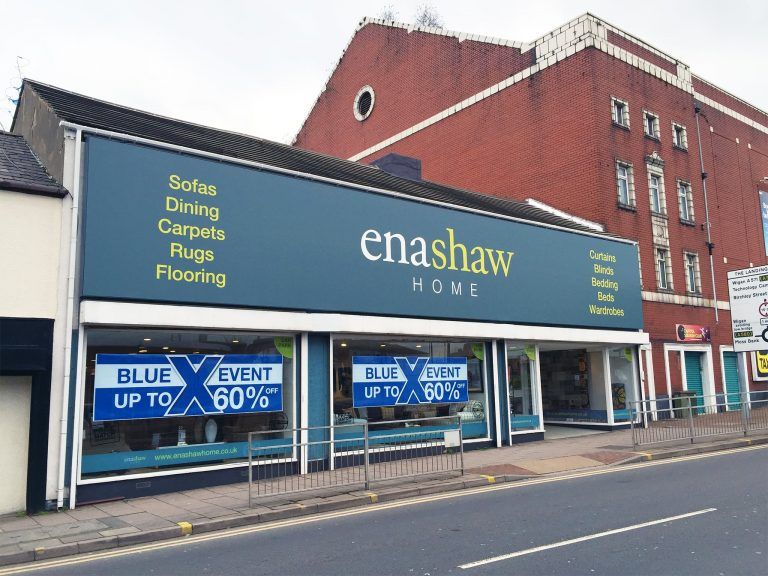 Enshaw Home signage manchester