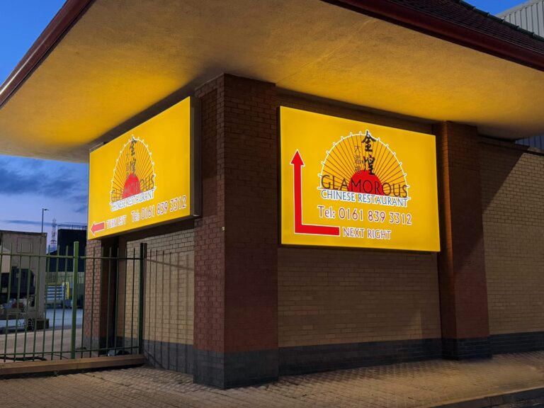 LED Illuminated Flexface Signs